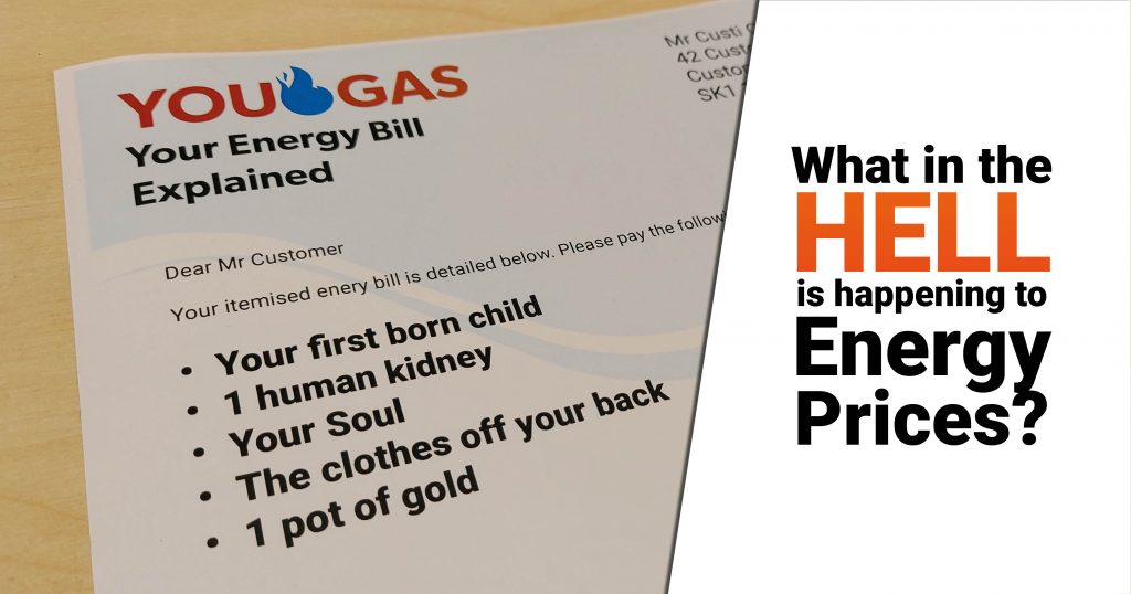 What is happening to energy prices?